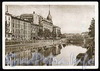 Река Мойка на участке от переулка Гривцова в сторону Красного моста. Старая открытка.
