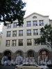 5-я линия В.О., д. 16 (правая часть). Здание женской гимназии Э. П. Шаффе. Фасад здания. Фото август 2009 г.
