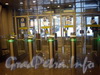 Станция метро «Горьковская». Новое оформление наземного павильона после реконструкции. Фото январь 2010 г.