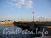 Благовещенский мост через Большую Неву. Вид от Университетской набережной. Фото июль 2009 г.