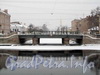Смежный мост и перспектива на Крюков канал с набережной реки Фонтанки. Фото январь 2012 г.