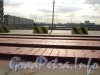 Володарский мост. Укладка нового трамвайного полотна на мосту. Фото 21 апреля 2012 года.