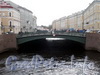 Певческий мост через Мойку у Дворцовой площади. Фото май 2009 г.