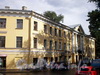 Наб. канала Грибоедова, д. 106 / пр. Римского-Корсакова, д. 12. Дом Сутугиных. Фасад по набережной. Фото август 2009 г.