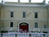 Наб. реки Мойки, д. 96. Здания Военной коллегии. Центральная часть фасада. Фото январь 2010 г.