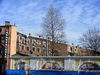 Наб. канала Грибоедова, д. 28 / ул. Ломоносова, д. 1. Фрагмент фасада. Вид со двора. Фото 2004 г.