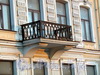 Английская наб., д. 70. Решетка балкона. Фото июнь 2010 г.