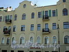 Наб. Мартынова, д. 16. Дом А.К. Ершова. Фрагмент фасада по набережной. Фото июнь 2010 г.