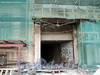 Наб. реки Мойки, д. 73. Реконструкция. Въездная арка. Фото август 2010 г.