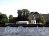 Английская наб., д. 76. Часовня храма «Спас на водах». Вид со стороны Невы. Фото июнь 2011 г.