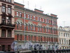 Наб. канала Грибоедова, д. 33. Дом Казанского благотворительного общества. Фасад здания. Фото апрель 2009 г.