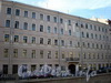 Наб. канала Грибоедова, д. 37. Бывший доходный дом. Фасад здания. Фото август 2009 г.