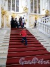 Дворцовая наб., д. 38. Зимний дворец. Парадная (Иорданская) лестница. Фото июнь 2012 г. 