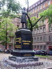 Памятник А.С. Пушкину в сквере на Пушкинской улице. Фото июнь 2004 г.
