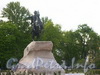 Памятник Петру I («Медный всадник») на Сенатской площади. Фото июнь 2004 г.