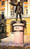 Памятник В. И. Ленину у Смольного. Фото Б. Круцко, 1970 г.