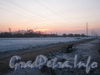 Закат над Полежаевским парком. Фото февраль 2012 г.