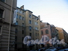 Волынский пер., д. 2 (угловая и правая части). Фасады зданий. Фото октябрь 2009 г.