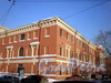 Лазаретный пер., д. 2. Главное здание госпиталя Семеновского полка. Общий вид здания. Фото февраль 2010 г.