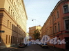 Перспектива Остропольского переулка от улицы Константина Заслонова в сторону Лиговского проспекта. Фото сентябрь 2009 г.