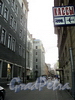 Перспектива Бол. Казачьего переулка от Загородного проспекта. Фото май 2010 г.