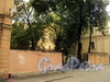 Академический пер., д. 6. Ограда участка. Фото август 2010 г.