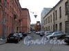 Перспектива Зеленкова переулка от улицы Смолячкова в сторону Беловодского переулка. Фото октябрь 2010 г.