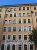 Крапивный пер., д. 15. Фрагмент фасада. Фото октябрь 2010 г.