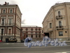 Перспектива Кричевского переулка от набережной Кутузова к Шпалерной улице. Фото сентябрь 2010 г.