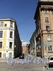 Перспектива Соляного переулка от Гангутской улицы в сторону улицу Чайковского. Фото август 2010 г.