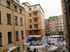 Красноборский переулок, дом 7-9. Вид во двор со стороны Дегтярной улицы. Фото 2011 г.