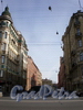 Перспектива Заячьего переулка от Суворовского проспекта в сторону Дегтярного переулка. Фото апрель 2009 г.