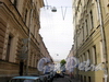 Перспектива Друскеникского переулка от Фурштатской улицы в сторону улицы Чайковского. Фото сентябрь 2009 г.
