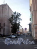 Перспектива нечетной стороны Транспортного переулка от улицы Черняховского в сторону Лиговского проспекта. Фото октябрь 2009 г.