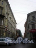 Перспектива Графского переулка от Владимирского проспекта в сторону улицы Рубинштейна. Фото февраль 2009 г.
