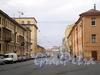 Перспектива Никольского переулка от набережной реки Фонтанки в сторону Садовой улицы. Фото апрель 2009 г.