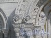 Город Кронштадт, Якорная площадь, дом 5, литера А. Художественное оформление фасада Морского собора святителя Николая Чудотворца. Фото июль 2012 года.