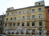 Греческий пр., д. 11. Бывший доходный дом. Фрагмент фасада здания. Фото декабрь 2009 г.