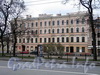 Большой пр. В.О., д. 2 / 1-я линия В.О., д. 18.  Доходный дом И. В. Голубина (И. И. Зайцевского). Фасад по проспекту. Фото май 2010 г.
