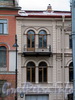 Большой пр. В.О., д. 10. Особняк А.Ф. Юнкера (Л.В. Голубева). Фрагмент фасада здания. Фото май 2010 г.
