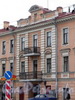 Малый пр. В.О., д. 3 / 3-я линия В.О., д. 60. Бывший доходный дом. Фрагмент фасада по проспекту. Фото май 2010 г.