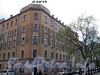 Перспектива четной стороны Клинского проспекта от Бронницкой улицы в сторону Батайского переулка. Фото май 2010 г.