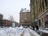 Бульвар по Загородному проспекту перед домами 66-68. Фото январь 2011 г.