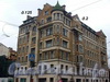 Лиговский пр. д. 125, Рязанский пер. д. 2, общий вид здания. Фото 2004 г.