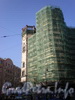 Каменноостровский пр., д. 35, ремонт фасада здания. Фото 2008 г.