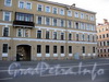 Пр. Римского-Корсакова, д. 79-81 / Дровяной пер., д. 9. Фрагмент фасада по проспекту. Фото август 2009 г.