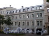 Английский пр., д. 44. Бывший доходный дом. Фасад здания. Фото август 2009 г.