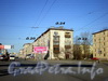 Перспектива четной стороны Заневского проспекта (дома 20, 22 и 24) от проспекта Шаумяна в сторону Заневской площади. Фото апрель 2009 г.