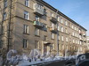 Ириновский пр., дом 37, корп. 2. Общий вид дома со стороны парадных. Фото февраль 2012 г.