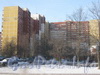 Ленинский пр., дом 95, корп. 2. Общий вид со стороны левого крыла дома 95 корпус 1. Фото февраль 2012 г.